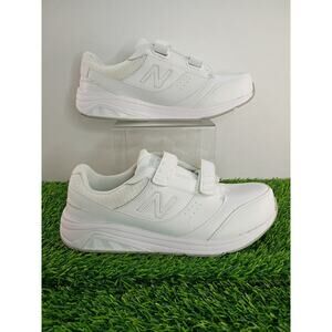 New Balance Shoes Men's 9 Womens 10.5 928V3 Hook and Hop Walking Sneakers White
